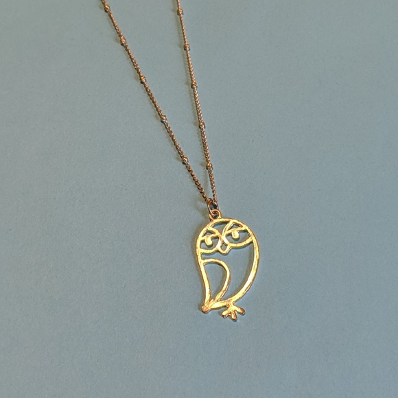 Adorable Owl Necklace - Picture 1 of 3